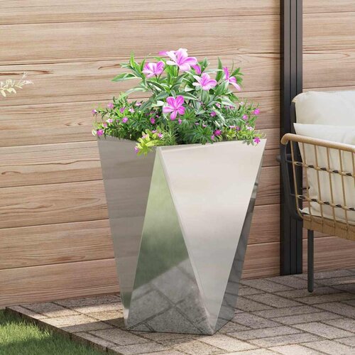  Sadilica Srebrno 50 x 50 x 75 cm Cinkani čelik Cijene