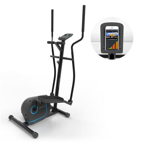 Klarfit Myon Cross, kućni trenažer, težina zama&amp;scaron;njaka 12 kg, SilentBelt System, crna Slike