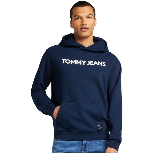 Tommy Jeans Puloverji DM0DM19228 Modra