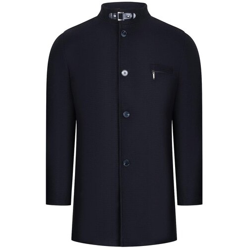 Dewberry PLT8367 MEN'S COAT-LIGHT STRAIGHT BLACK Cene