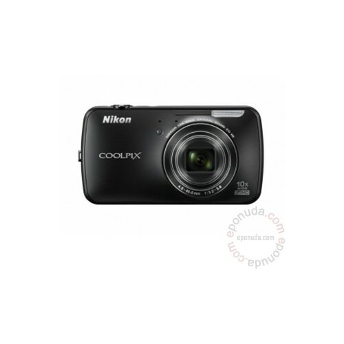 Nikon Coolpix S800c Black digitalni fotoaparat Slike