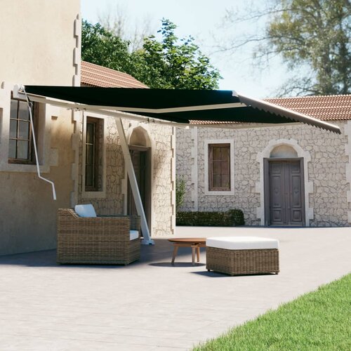 Tenda Samostojeća tenda na ručno uvlačenje 500 x 300 cm antracit Cijene