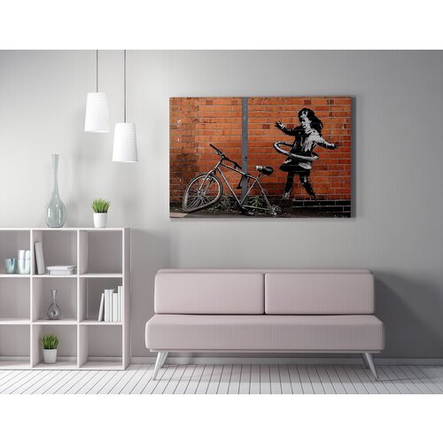 Wallity WY22 (70 x 100) multicolor decorative canvas painting Cene