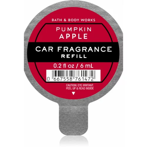 Bath & Body Works Pumpkin Apple miris za auto zamjensko punjenje 6 ml