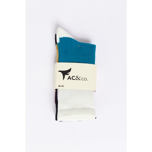 AC&Co / Altınyıldız Classics Men's Mixed Pattern 3-pack Socket Socks Slike