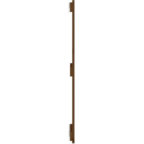  Uzglavlje za krevet boja meda 82 5 x 3 x 90 cm masivna borovina Slike
