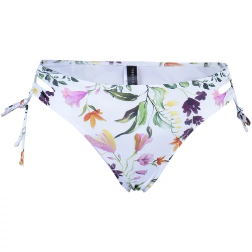 Trendyol Floral Patterned High Waist Bikini Bottom