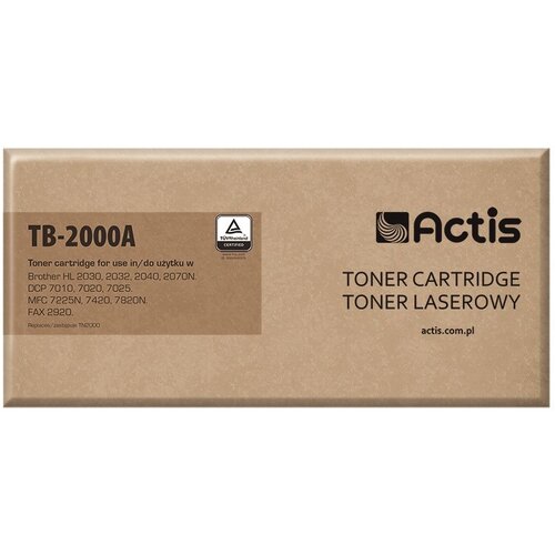 Actis TB-2000A Toner (replacement for Brother TN2000 /TN2005; Standard; 2500 pages; black) Slike