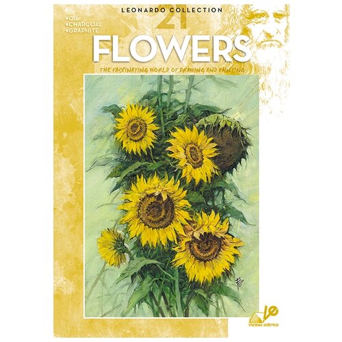 Leonardo Collection 21 Flowers Drawing Book Cene