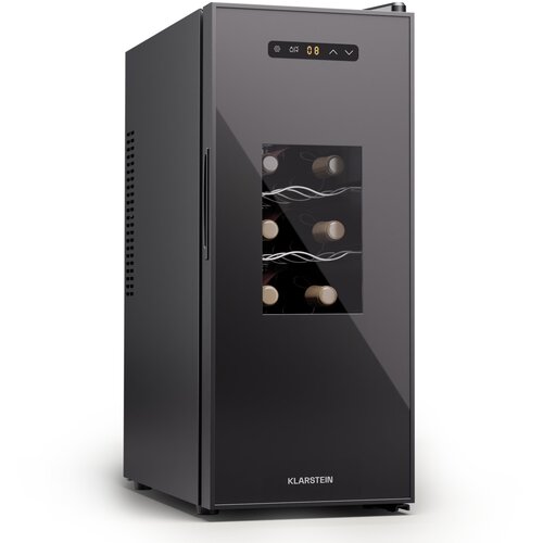 Klarstein Silent Vino 12 Uno Slim, hladnjak za vino, 30 l / 12 boca, 5-18 °C, na dodir Cijene