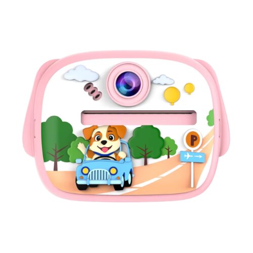 Instant Termal Print Dječija Kamera (dual lens) AM300 Dog Pink Cijene