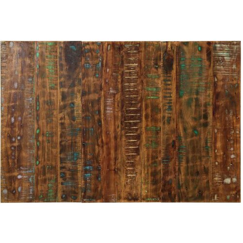 VidaXL Naglavna deska Multicolor 120 cm Masivni les Reclaimed Slike