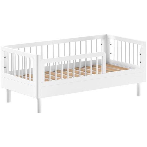 Vipack Bijeli dječji krevet od masivne bukve 70x140 cm Forrest &amp;ndash; Slike