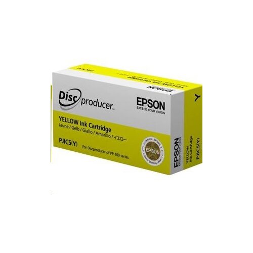 Epson Discproducer rezervoar s črnilom 1 kos Original Rumena Slike