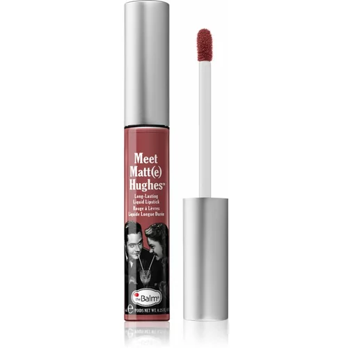 TheBalm Meet Matt(e) Hughes Long Lasting Liquid Lipstick dolgoobstojna tekoča šminka odtenek Sincere 7.4 ml