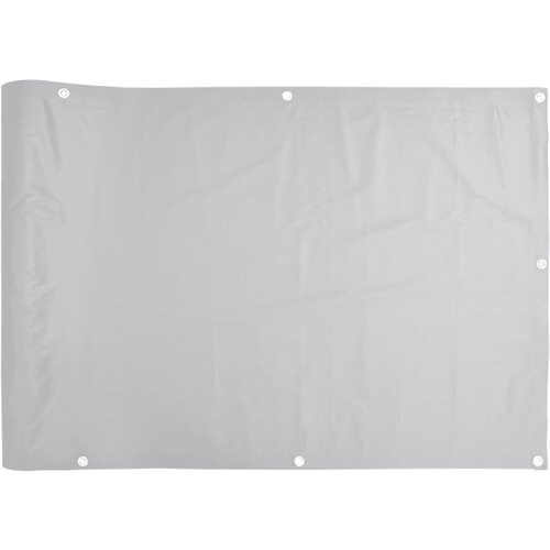 vidaXL Balkonsko platno za zasebnost sivo 600x120 cm PVC, (21416538) Cene