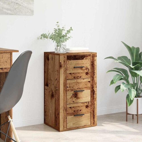 vidaXL Kreveta s ladicama Staro drvo 40 x 33 x 70 cm Konstruirano drvo Cijene