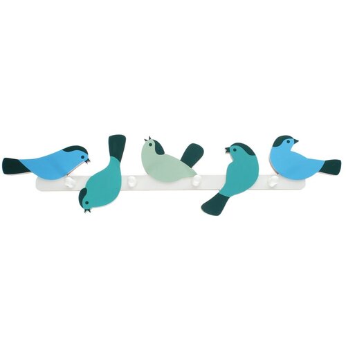 Rex London Plava zidna vješalica Garden Bird – Cijene