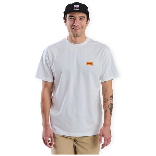 Brava Fabrics Majice s kratkimi rokavi Kodak Shop T-Shirt - White Bela Cene