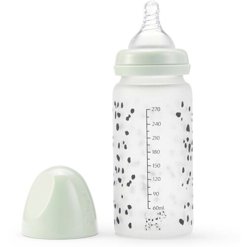 Staklena flašica za hranjenje Dalmatian Dots, Belo - crna Slike