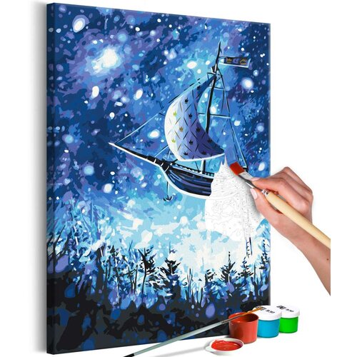  Slika za samostalno slikanje - Flying Ship 40x60 Cijene