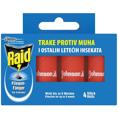 Raid ljepljive trake protiv muha 4 komada Cijene