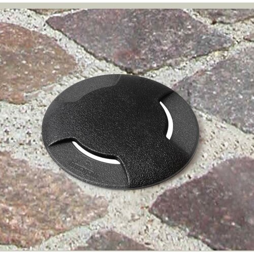 Fumagalli Ugradna lampa crna CECI 90 3L okrugla spoljna IP67 1xGU10 LED 3.5W 4000K - sijalica uključena uz proizvod 1F3.000.000.U1L Cene