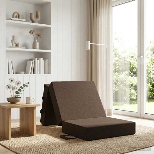 SOFA na razvlačenje 90 x 63 x 45 cm Sivosmeđa Cijene