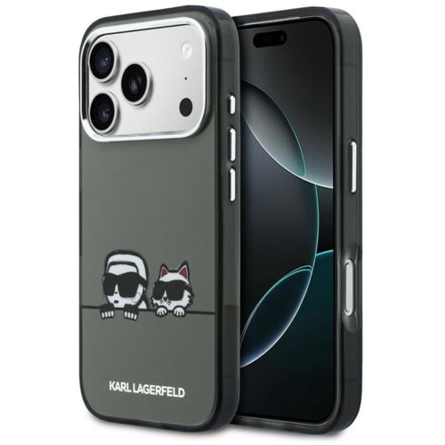  Originalen MagSafe ovitek iPhone 17 Pro Max - Heads Logo - črn - KLHMP17X6HPKACK Slike