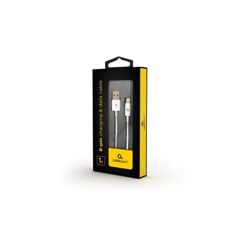 USB 2.0 kabl iPhone 8-pin charging and data cable, 1 m, GEMBIRD, CC-USB2P-AMLM-1M Cijene