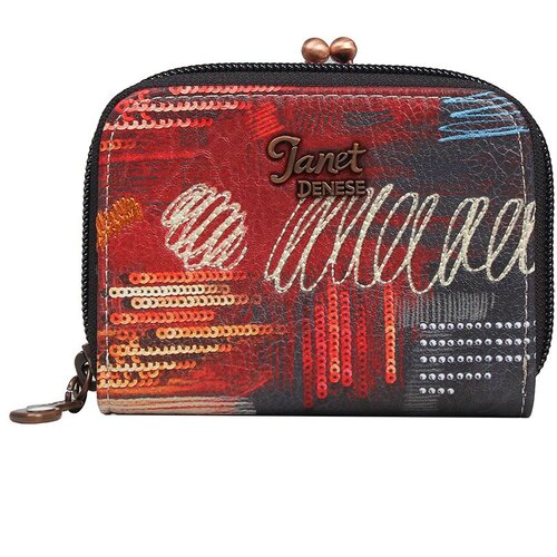 Janet Novčanik fashion mini Tempus Fugit FW25 JW-022B cm JW-022B P60 Netto Slike