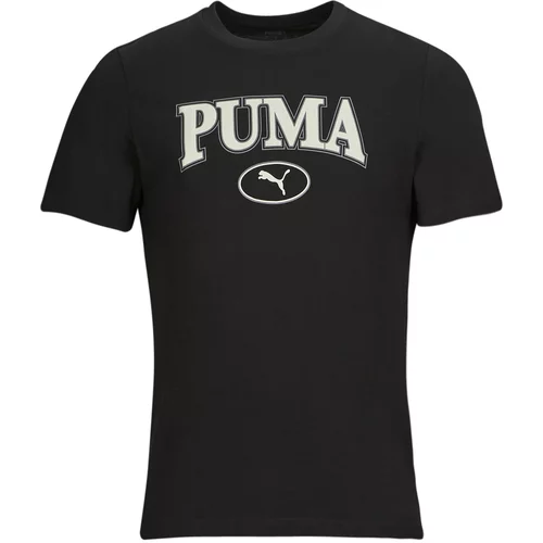 Puma Majice s kratkimi rokavi SQUAD TEE Črna