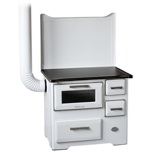 Mbs Šporet na čvrsto gorivo SD 7 EM RS beli, levi Cene