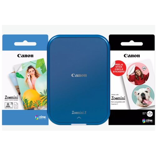 Canon Zoemini 2 foto pisač ZINK (nulta tinta) 313 x 500 DPI 2" x 3" (5x7.6 cm) Cene