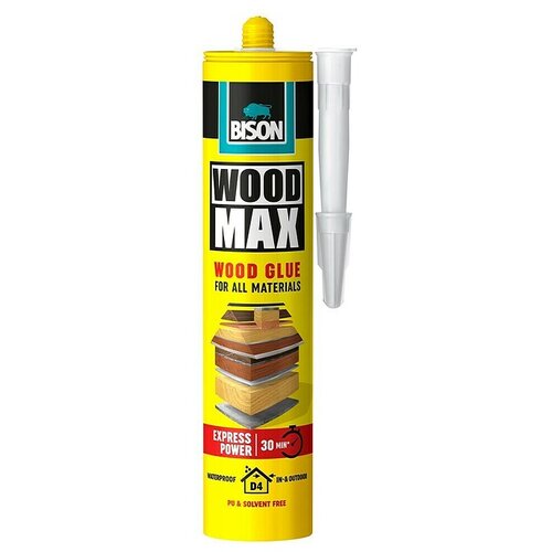 Bison Wood Max Snažno ljepilo (Poliuretan, Prozirna, 380 g) Cijene