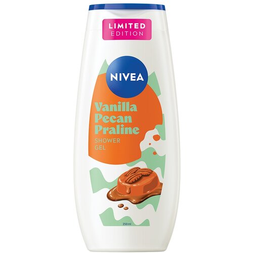 Nivea Limited Edition Vanilla Pecan Praline gel za tu&amp;scaron;iranje 250ml Slike