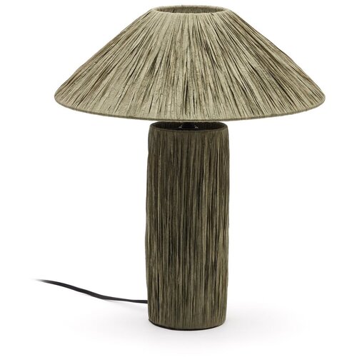 Kave Home Kaki zelena stolna lampa (visina 41 cm) Samse &ndash; Cijene