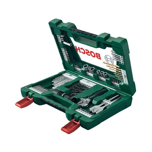 Bosch 83-delni V-Line TiN set sa baterijskom lampom 2607017193 Slike