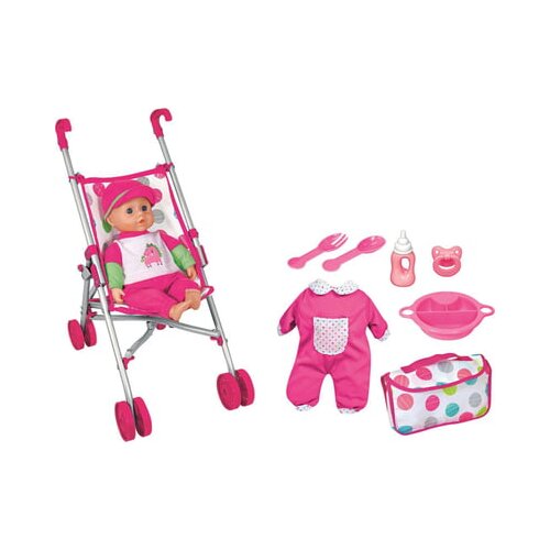 Toy Place Komplet z otro&amp;scaron;kim vozičkom Slike