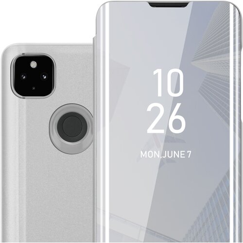 Cadorabo primera, združljiv z Googlom v Agate Silver - Clear View Zrcalo Za&scaron;čitni pokrov s funkcijo stojala 360 stopinj za&scaron;čita, (20568652) Cene