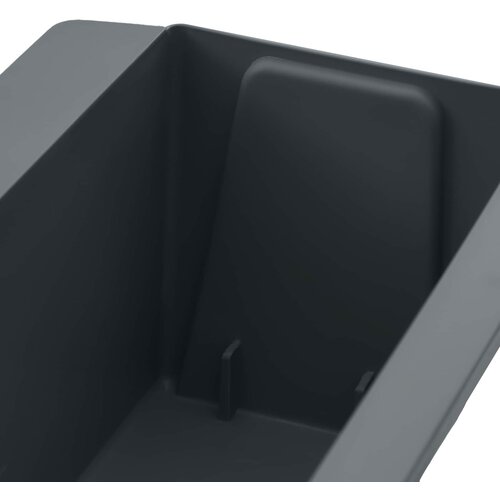  Kutije za cvijeće za Euro palete 24 pcs Siva 36 x 13,5 x 9,5 cm Slike