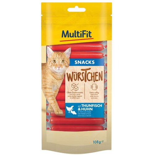 MultiFit poslastica za mačke Snack Sausages tuna 12x9 g Cijene