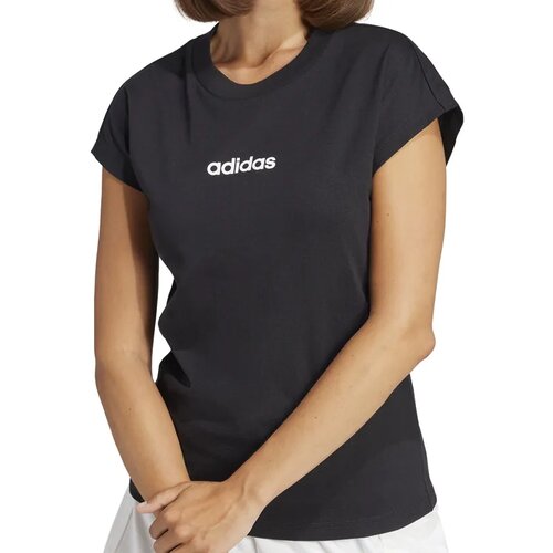 Adidas Ženska majica W LIN SJ T, Crna Slike