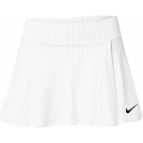 Nike Sportska suknja svijetlosiva / crna / bijela