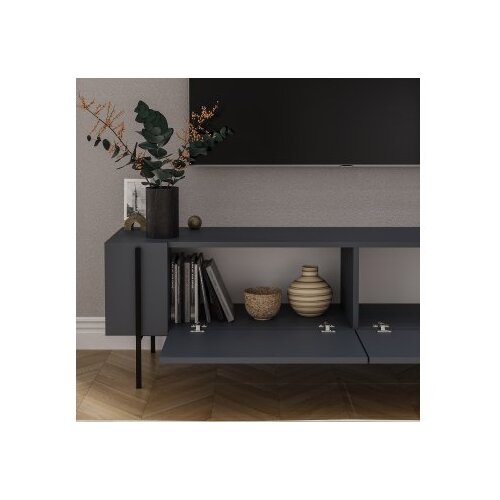 Hanah home tv polica herman anthracite Slike