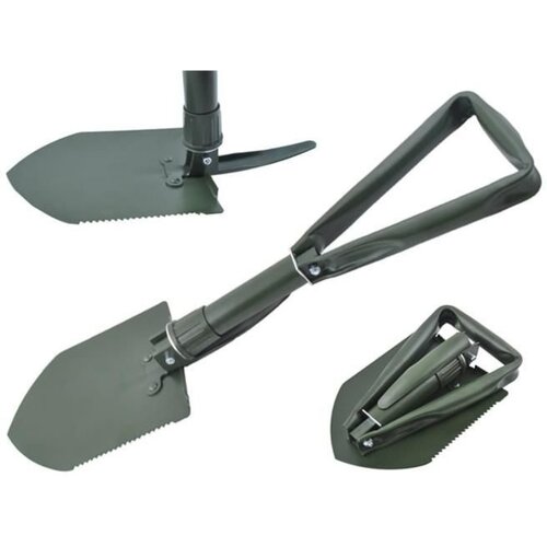 Malatec zložljiva kovinska vojaška lopata žaga in kramp 59cm 00002422 Cene