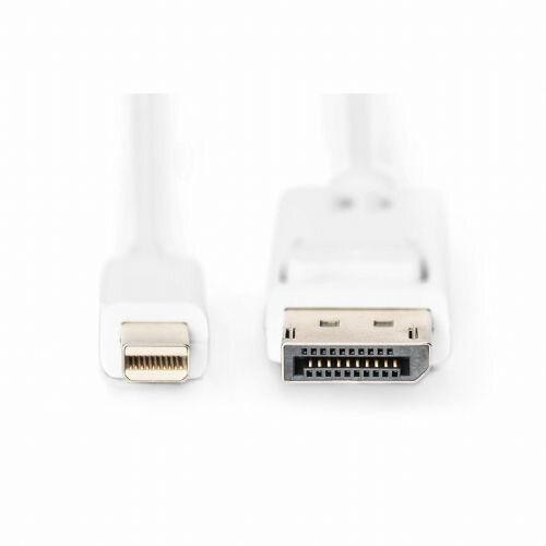 Digitus Mini-DisplayPort/DisplayPort kabel, 3m, bijel Slike
