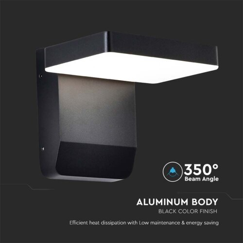  Spolja&amp;scaron;nje zidno fleksibilno LED svetlo, 17 W, 230 V, IP65, 4000 K, crno Slike