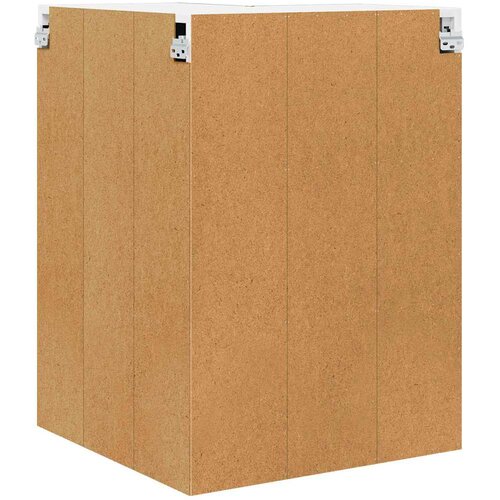  Zidni kutni ormar Lucca Staro drvo 57 x 57 x 80 cm Slike