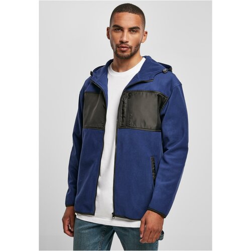 UC Men Micro fleece jacket with hood, space blue Slike